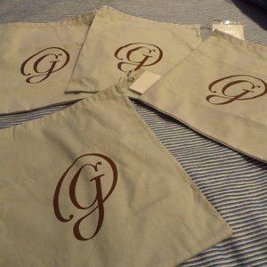 💐🌻🌸M.GEMI SHOE BAGS ~ Set of 4 ~ New with Tags